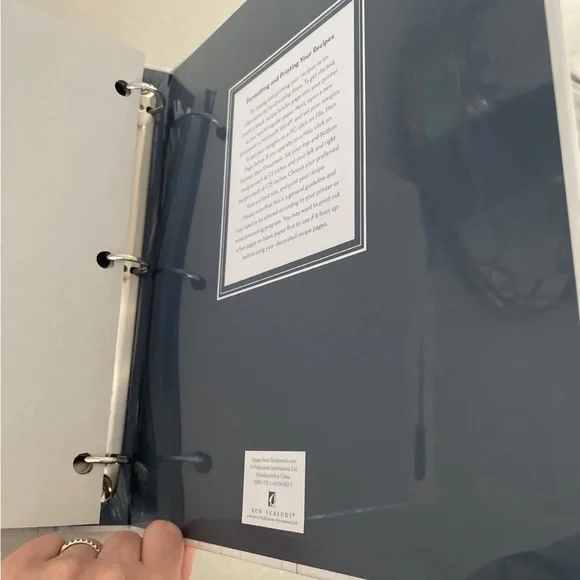 Deluxe Recipe Binder with Lemons Design - Picture 8 of 8